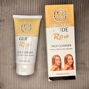 Organic Glide RID-off Face Cleanser for Acne Pimples